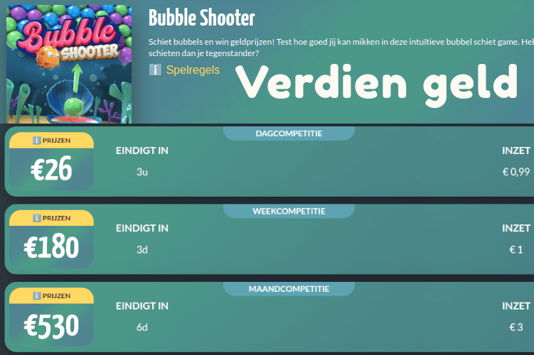 Gratis Geld Winnen Spelletjes! Win & Verdien Geld!